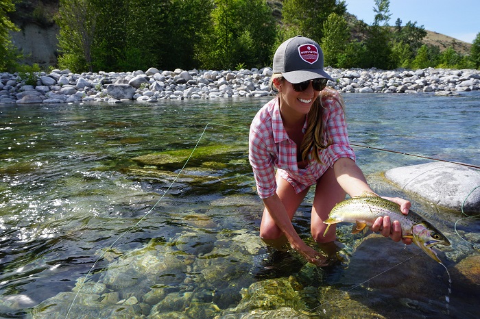 Girl Fishing