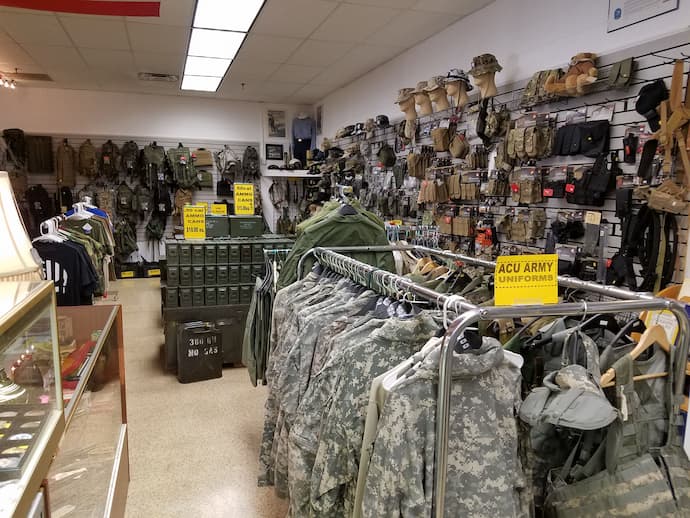 army disposals store